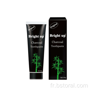 Bright Up Charcoal Labe privé dentifrice Rapid Whitening